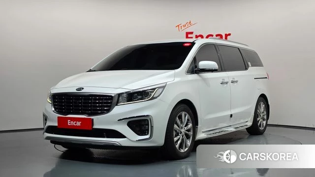 Kia The New Carnival 2019 Белый из Кореи
