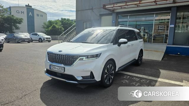 Kia Carnival 4th generation 2020 Белый из Кореи