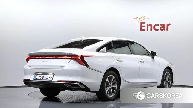 Kia K8 Hybrid 2022 Белый из Кореи