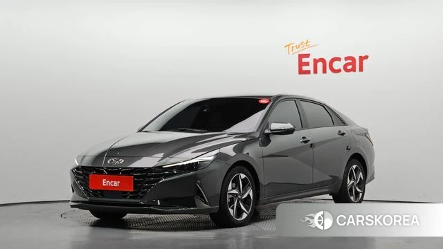 Hyundai Avante (CN7) 2021 Серый из Кореи