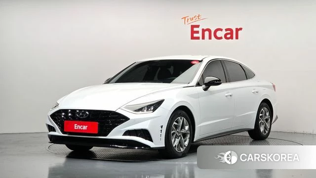 Hyundai Sonata (DN8) 2022 Белый из Кореи