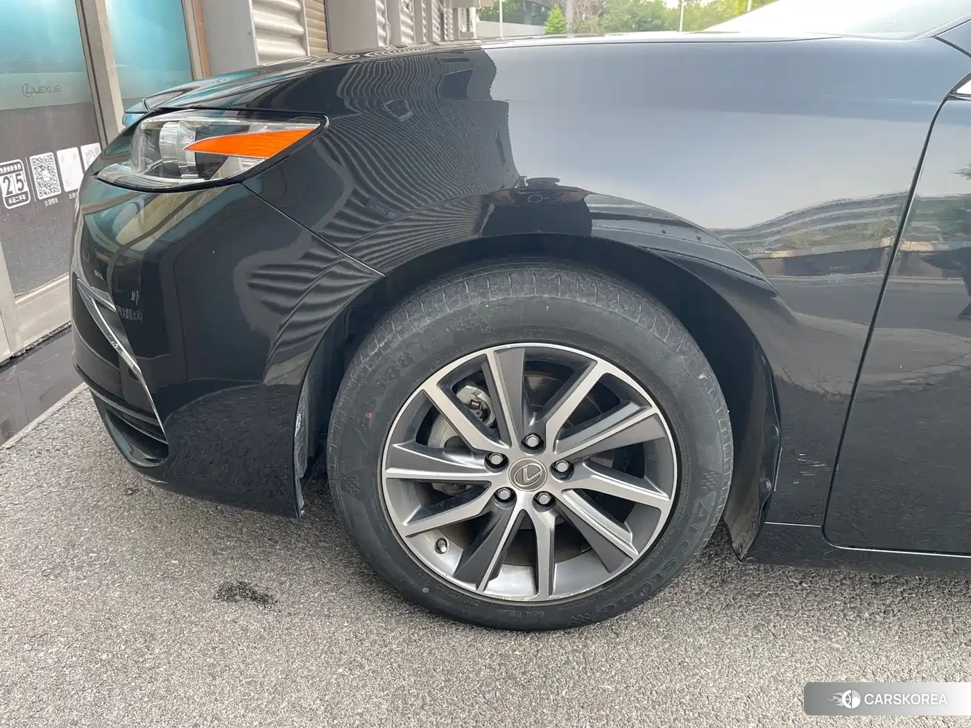 Lexus ES 2018 Черный из Китая