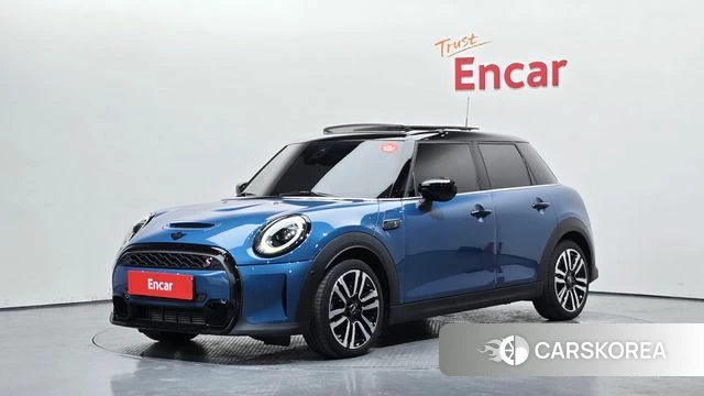 Mini Cooper S 2024 Синий из Кореи