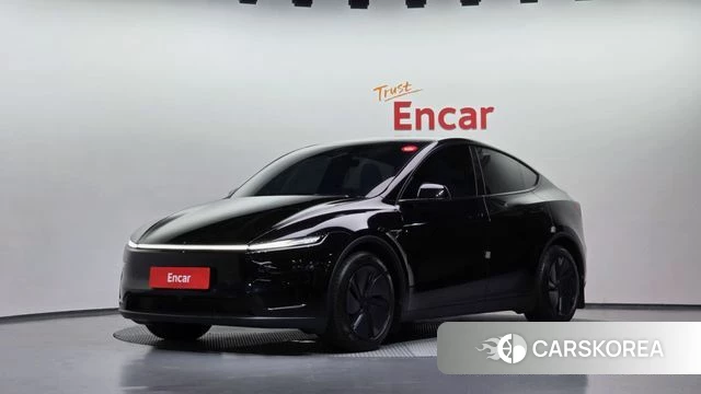 Tesla Model Y 2025 Черный из Кореи