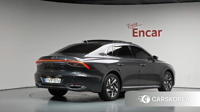 Hyundai The New Grandeur IG Hybrid 2021 Серый из Кореи