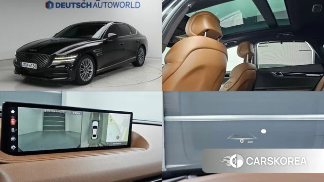 Genesis G80 (RG3) 2022 Черный из Кореи