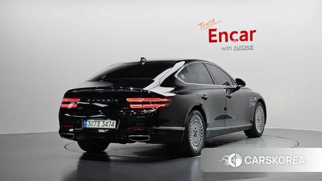 Genesis G80 (RG3) 2021 Черный из Кореи