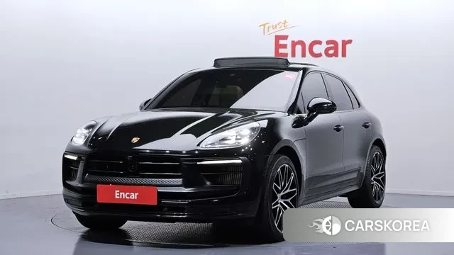 Porsche Macan 2022 Черный из Кореи