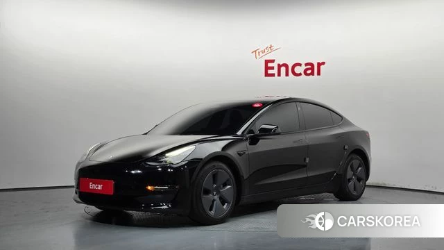 Tesla Model 3 2022 Черный из Кореи