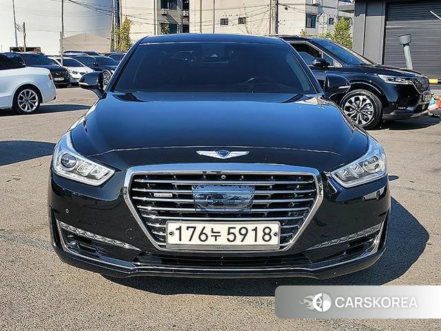 Genesis EQ900 2018 Черный из Кореи