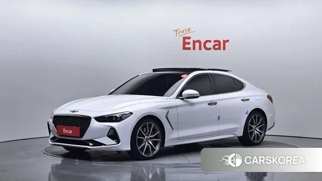 Genesis G70 2018 Белый из Кореи