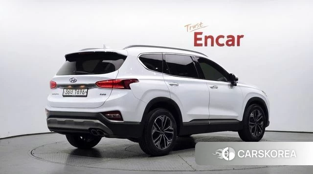Hyundai Santa Fe TM 2018 Белый из Кореи