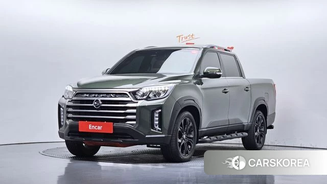 Ssangyong The New Rexton Sports Cannes 2022 Темно-зеленый из Кореи