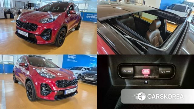 Kia Sportage The Bold 2021 Оранжевый из Кореи