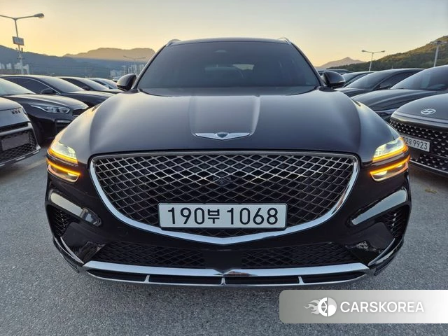 Genesis GV70 2022 Черный из Кореи
