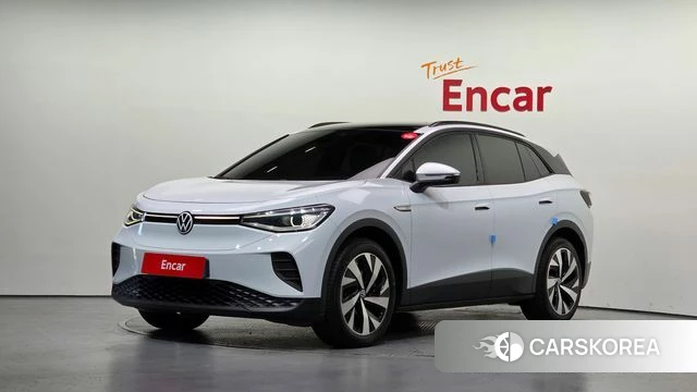 Volkswagen ID.4 2023 Белый из Кореи