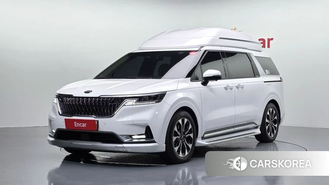 Kia Carnival 4th generation 2021 Белый из Кореи