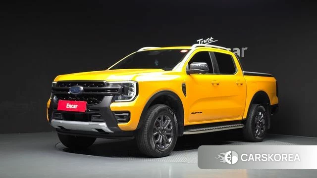 Ford Ranger 4th Generation 2023 Желтый из Кореи