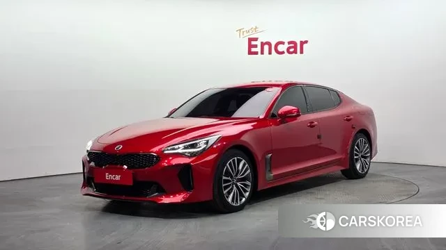 Kia Stinger 2019 Красный из Кореи