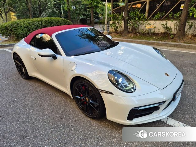 Porsche 911(992) 2020 Белый из Кореи