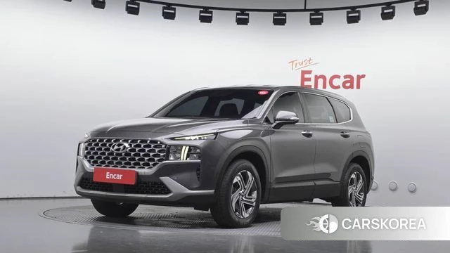 Hyundai The New Santa Fe 2021 Серый из Кореи