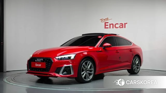 Audi A5 (F5) 2020 Красный из Кореи