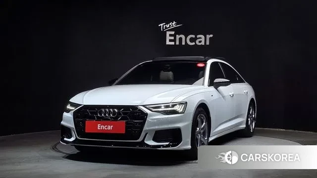 Audi A6 (C8) 2025 Белый из Кореи