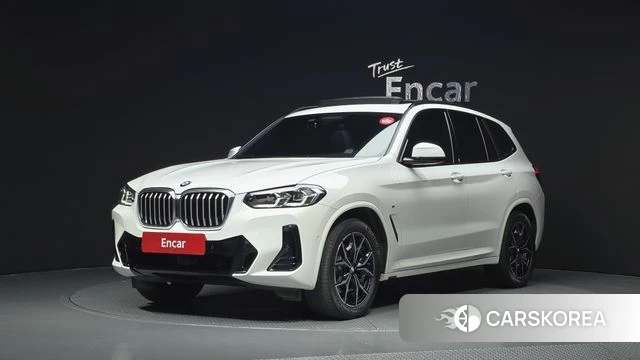 BMW X3 (G01) 2022 Белый из Кореи