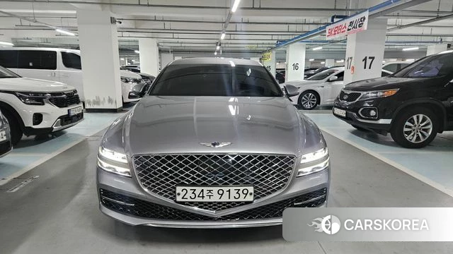 Genesis G80 (RG3) 2020 Серебряный из Кореи