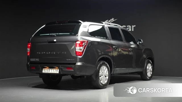 Ssangyong The New Rexton Sport 2023 Серый из Кореи