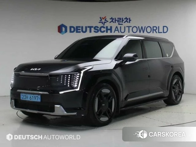 Kia EV9 2023 Серый из Кореи