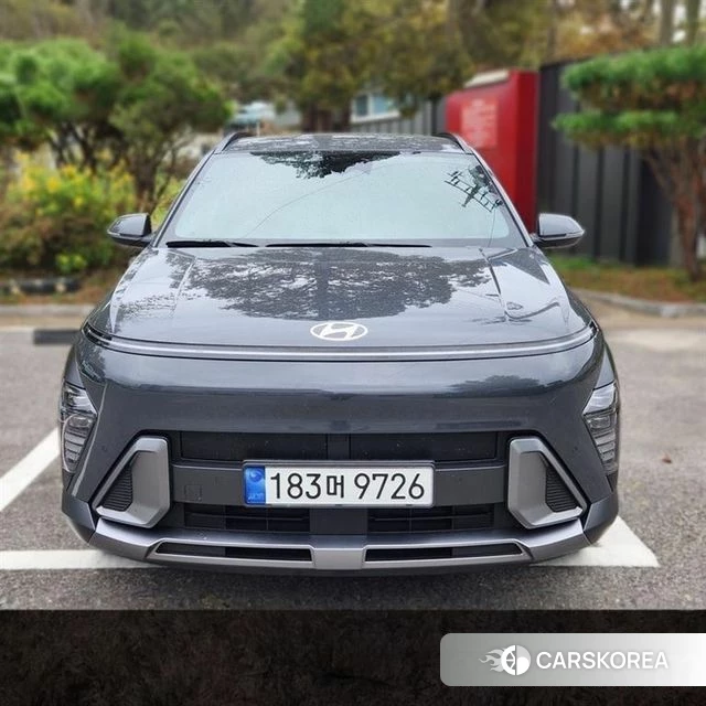 Hyundai Kona Hybrid (SX2) 2023 Серый из Кореи