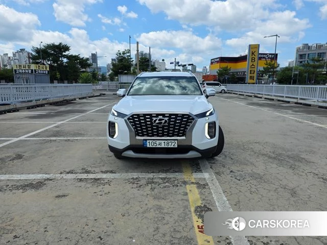 Hyundai Palisade 2022 Белый из Кореи