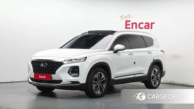 Hyundai Santa Fe TM 2020 Белый из Кореи
