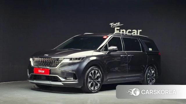 Kia Carnival 4th generation 2021 Серый из Кореи