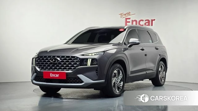 Hyundai The New Santa Fe 2022 Серый из Кореи