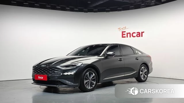 Kia K8 Hybrid 2022 Серый из Кореи