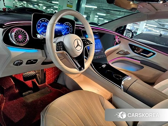 Mercedes-Benz EQS V297 2023 Белый из Кореи