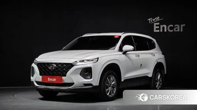Hyundai Santa Fe TM 2019 Белый из Кореи