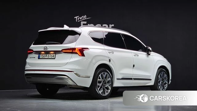Hyundai The New Santa Fe 2022 Белый из Кореи