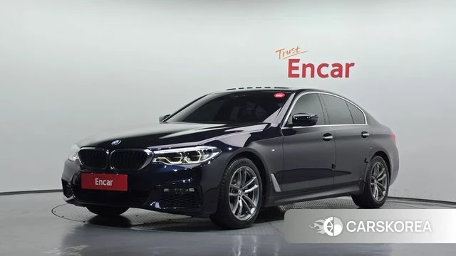BMW 5 Series (G30) 2018 Черный из Кореи