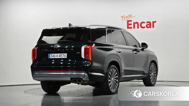 Hyundai The New Palisade 2023 Темно-зеленый из Кореи