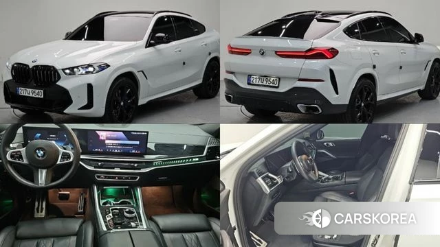 BMW X6 (G06) 2024 Белый из Кореи