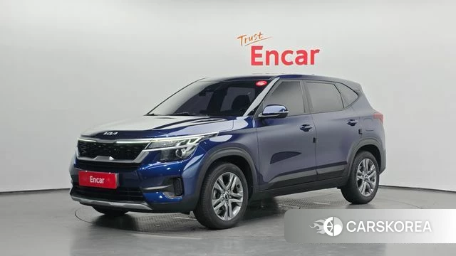 Kia Seltos 2021 Синий из Кореи