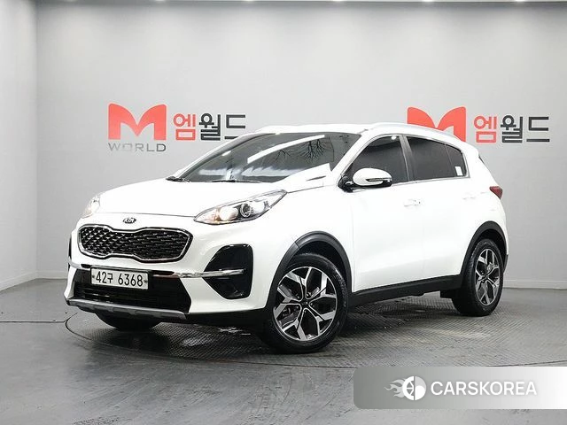 Kia Sportage The Bold 2019 Белый из Кореи