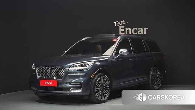Lincoln Aviator 2nd generation 2021 Серый из Кореи