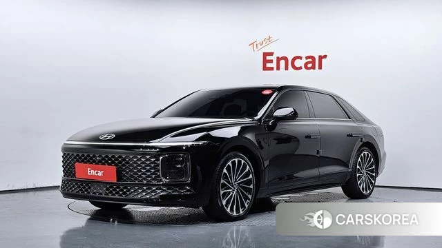 Hyundai Grandeur Hybrid (GN7) 2025 Черный из Кореи