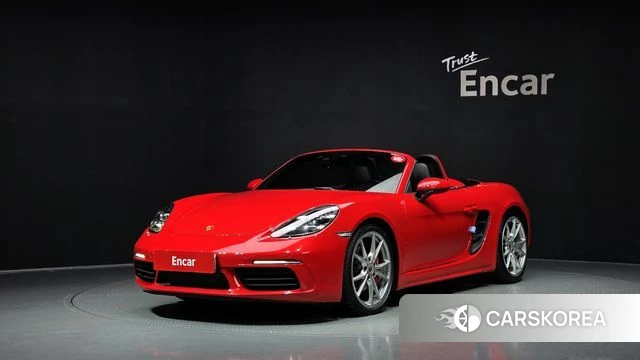 Porsche 718 Boxster 2020 Красный из Кореи, фото 2