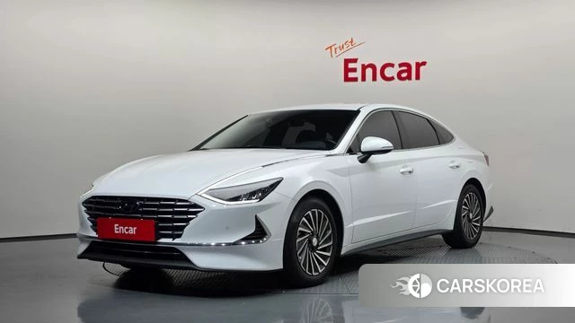 Hyundai Sonata Hybrid (DN8) 2023 Белый из Кореи