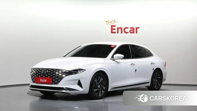 Hyundai The New Grandeur IG Hybrid 2022 Белый из Кореи